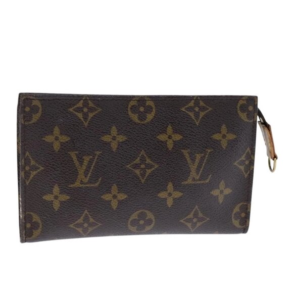 LOUIS VUITTON Monogram Bucket PM Accessory Pouch LV Auth th5521 - Picture 1 of 16